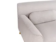 Corner Sofa 3 Seater SIMOS Fabric Light Grey Right Hand_927998