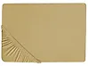 Fitted Sheet JANBU 90 x 200 cm Cotton Olive Green