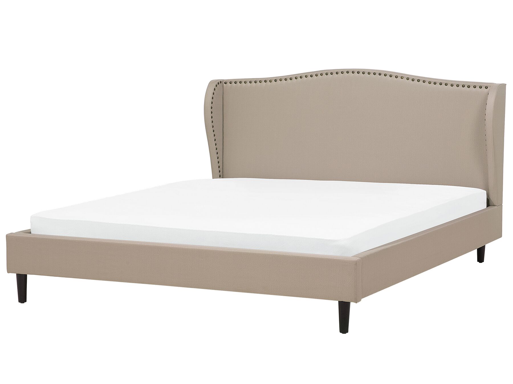 Čalúnená posteľ 180 x 200 cm béžová COLMAR_675912