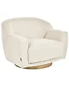 Armchair LEJRE Fabric Light Beige