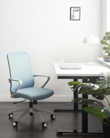 Swivel Office Chair Blue EXPERT