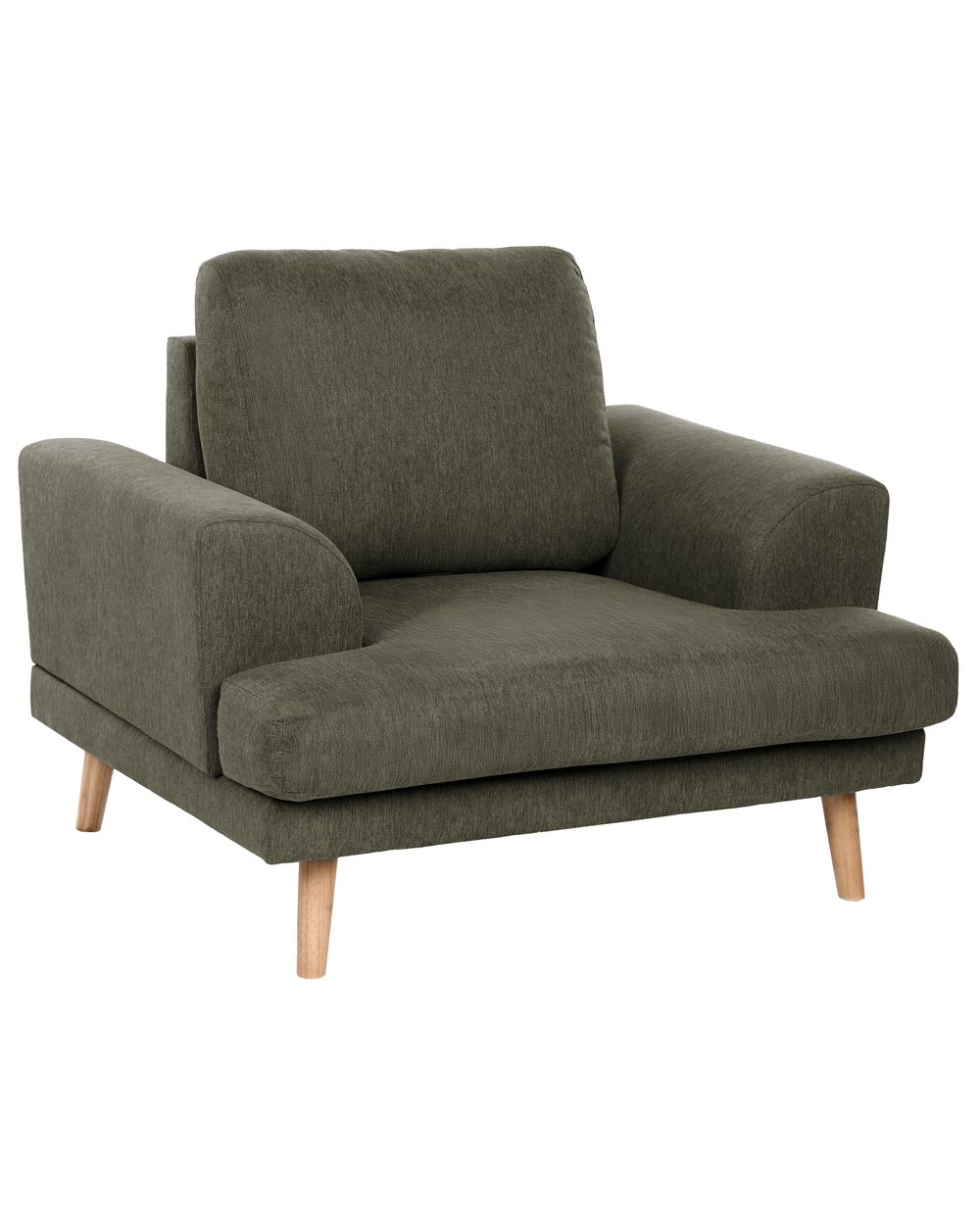 Poltrona KILDAL Tessuto Verde