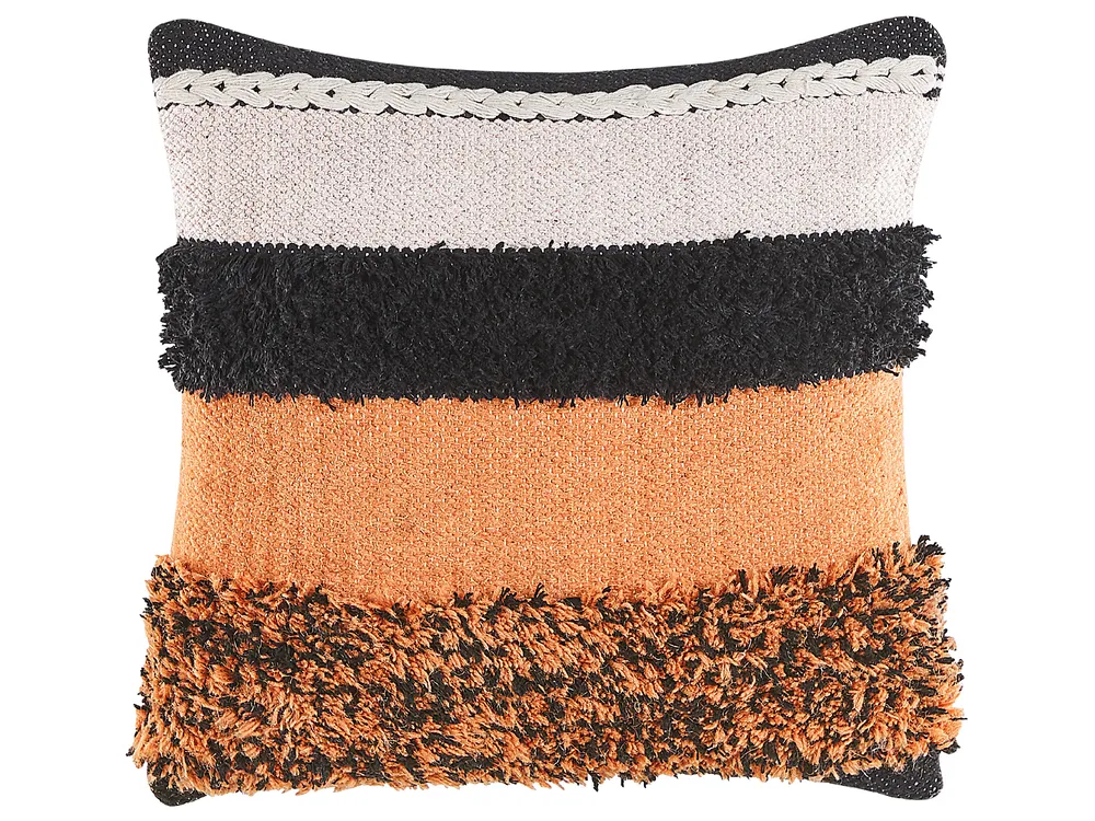 Velvet Stripe Terra | 45 x 45 cm | Kussenhoes | Velvet / Polyester - Gek op kussens Velvet Stripe Terra | 45 x 45 cm | Kussenhoes | Velvet / Polyester - Gek op kussens