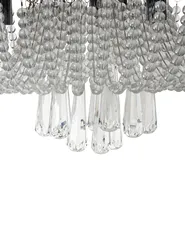 Lampadario DORNAS Cristallo Argento_919602
