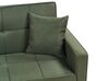 Fabric Sofa Bed Green GLOMMA_928608