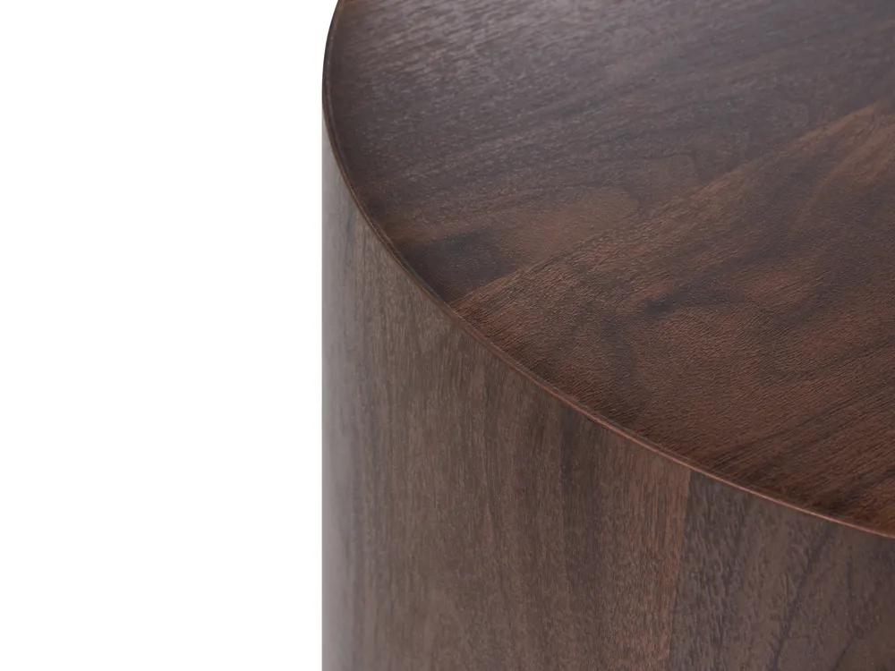 Set of 2 Coffee Tables MANTI Dark Brown_1064585