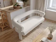 Sofa 2 Seater ILBRO Boucle Off-White_1059113