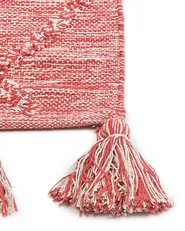 Tappeto NIGDE Rosso 80 x 150 cm Cotone_839469