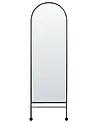 Wall Mirror JARNAGES 45 cm 145 cm Metal Black