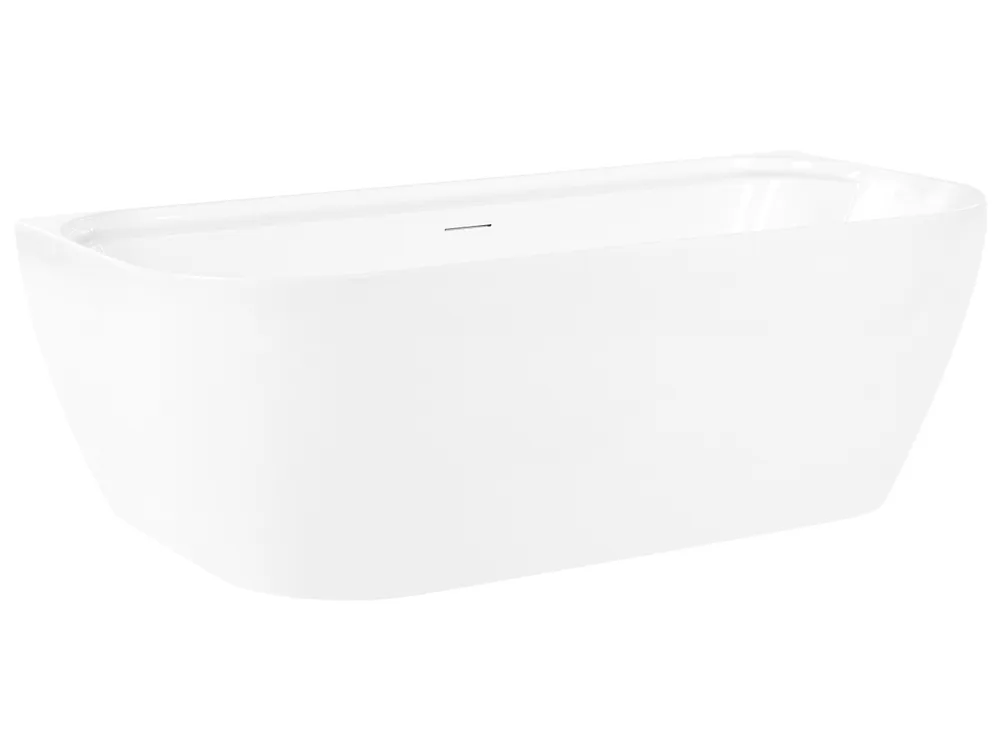 Baignoire adossée au mur TAUCA 170 x 80 cm Blanc_1176514