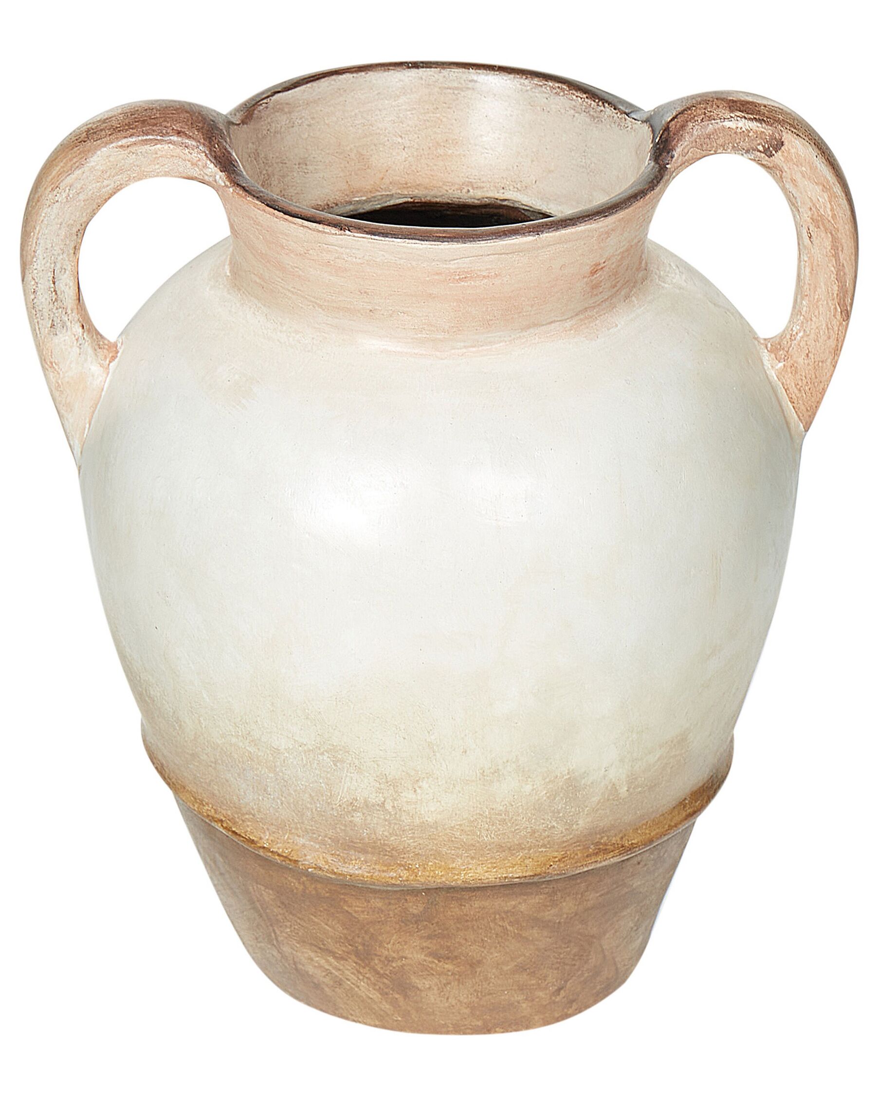Terracotta Decorative Vase 36 cm Beige BANTING_893977