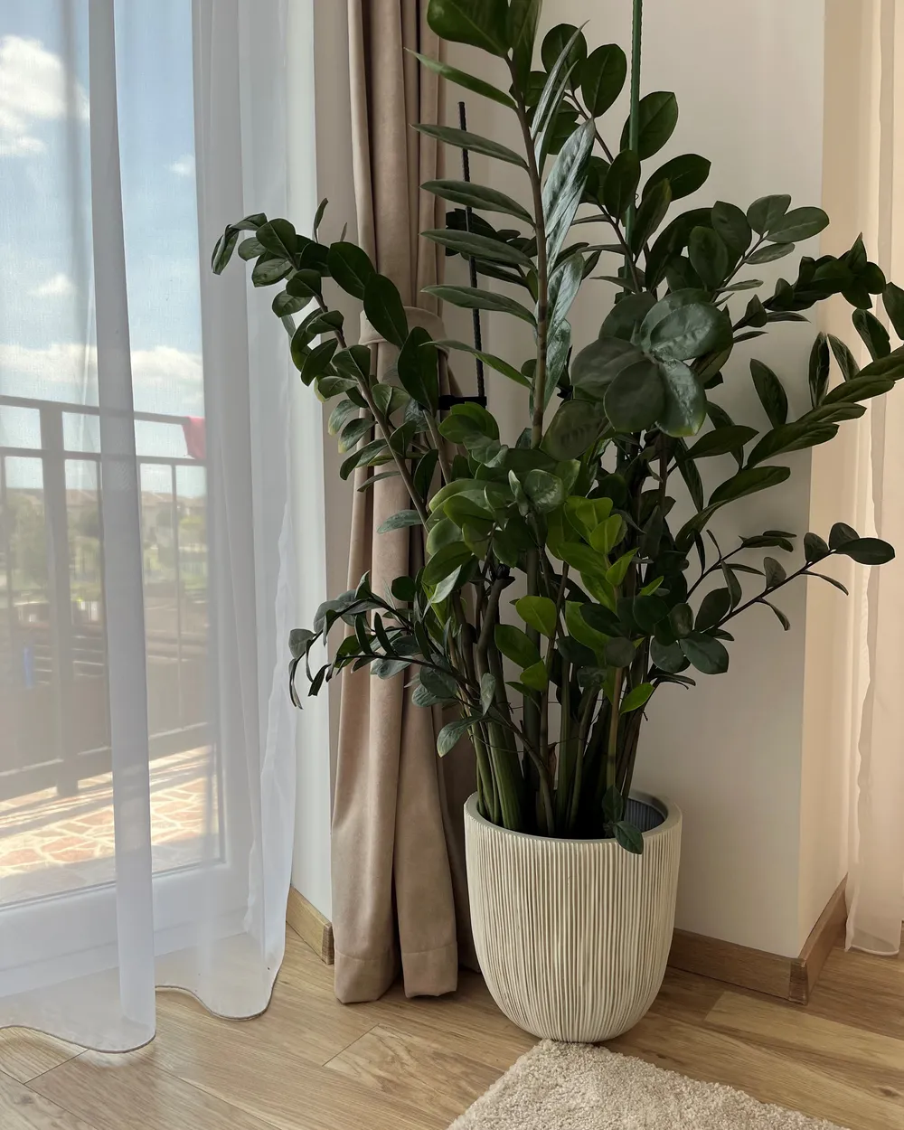 Donica CHIOS 31 cm Beżowy_933348