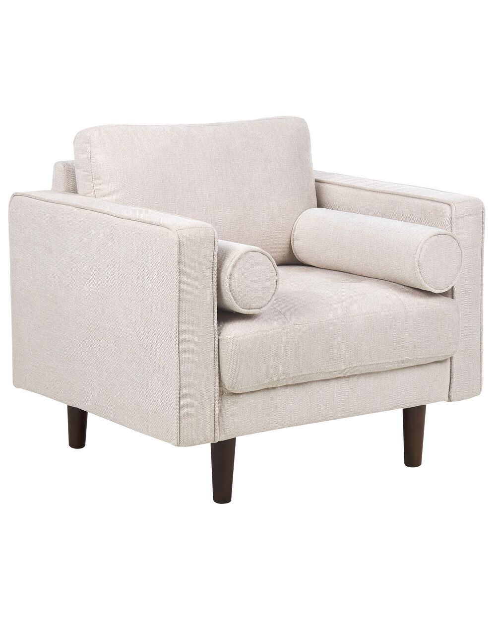 Sessel NURMO Stoff Hellbeige