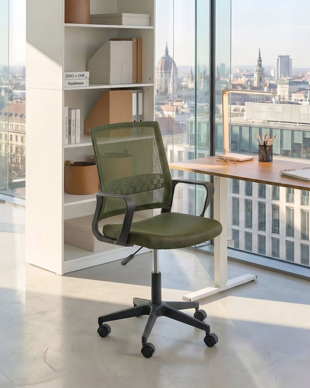 Chaise de bureau EASE Vert foncé