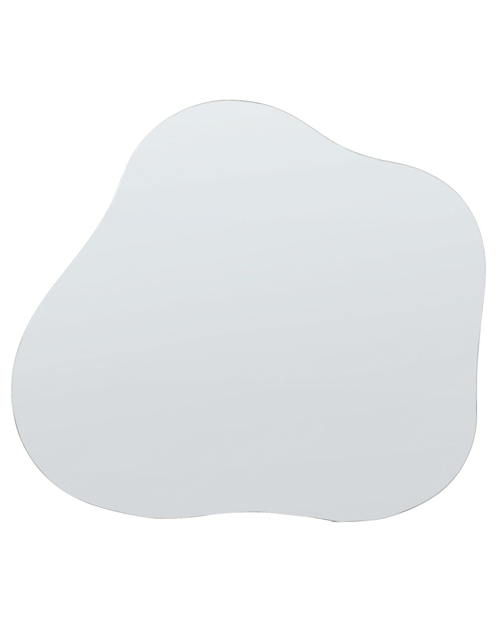 Espejo de pared BAGNEUX 50 cm 55 cm Plateado