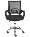 Otočná kancelárska stolička čierna SOLID_920013