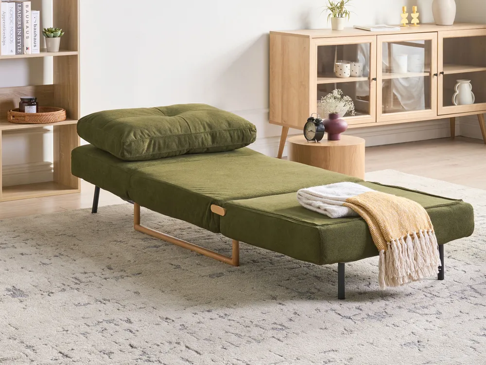 Set da salotto 6 posti JERSLEV Tessuto Verde_1016655