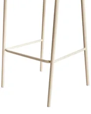 Set of 2 Bar Chairs MINA II Boucle Light Beige_1032831
