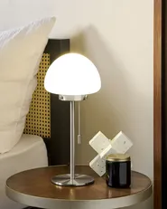 Table Lamp MORUGA Metal Silver_851512
