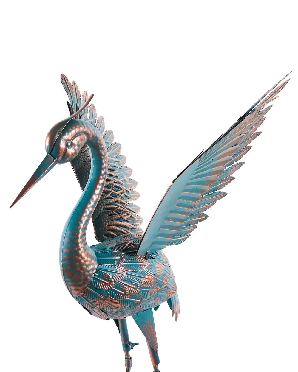 Garden Statue DINAGAT Heron Blue_1083104