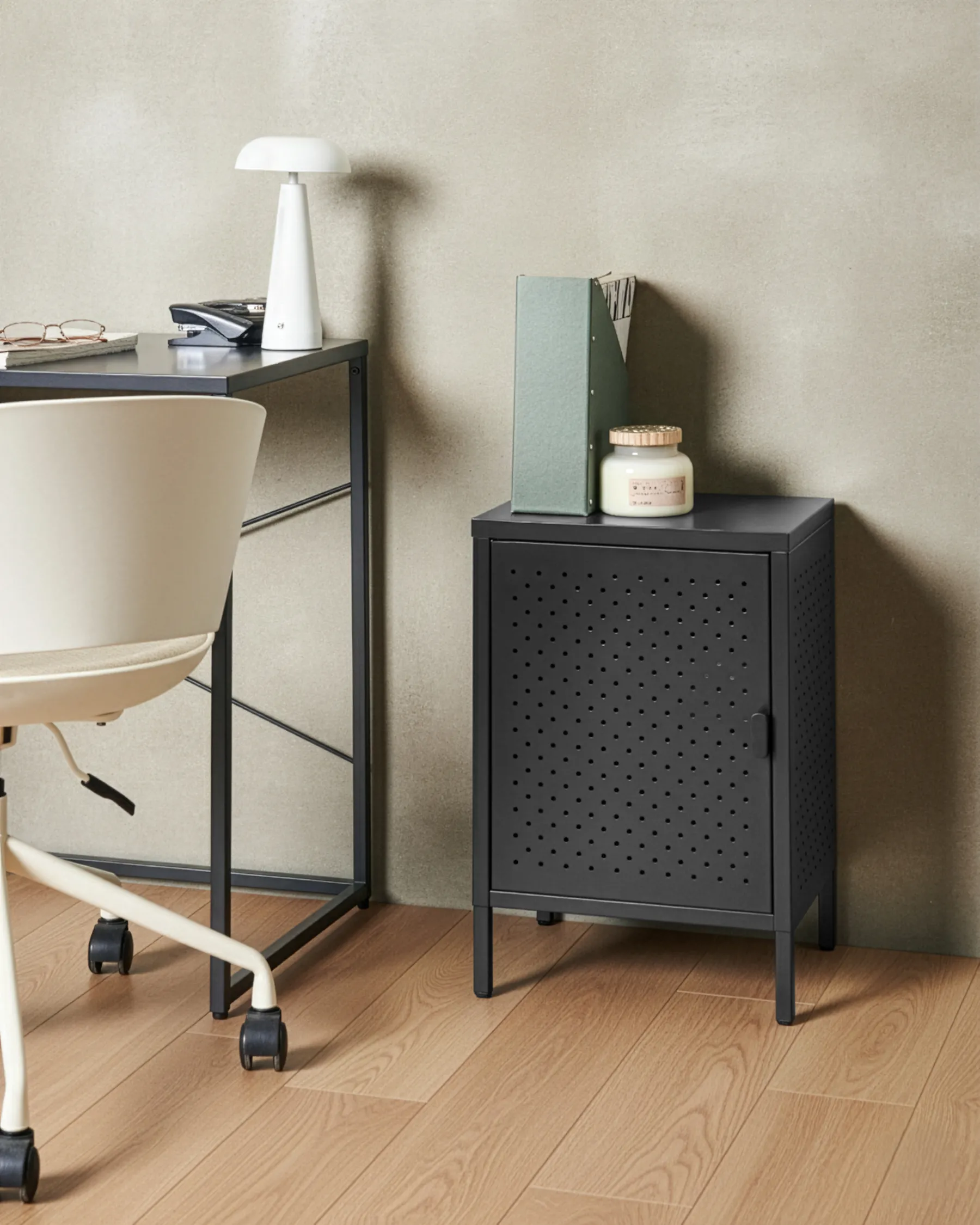 Storage Unit MATAUR Metal Black_1037595
