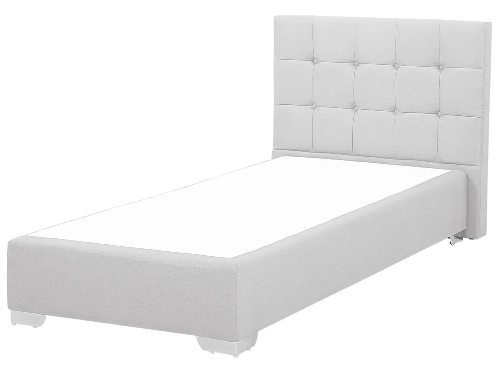 Divan Bed Fabric ADMIRAL 90 x 200 cm (EU Single) Light Grey_734742