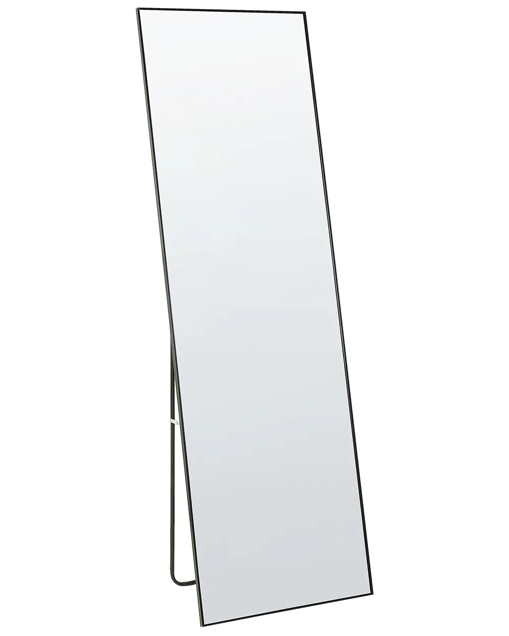Lustro stojące BEAUVAIS 156 cm Metal Czarny