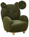 Teddy Kids Armchair Bear Green MELBU_939036