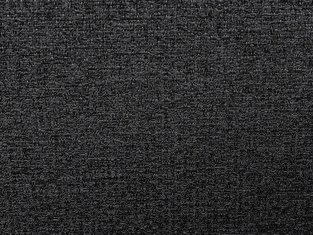 Living Room Set 5 Seater LJUNG Fabric Black_1076492