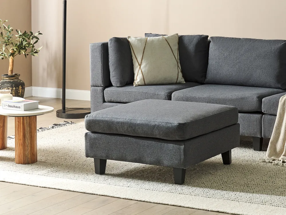 Fodskammel UNSTAD  Mørkegrå