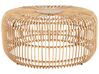 Rattan Round Garden Coffee Table ⌀ 85 cm  Natural RANDAZZO_854004