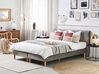 Boxspring fluweel grijs 180 x 200 cm MARQUISE_798427