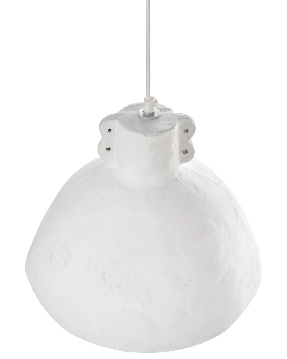 Pendant Lamp MIGUELETE Papier-Mâché White_958117