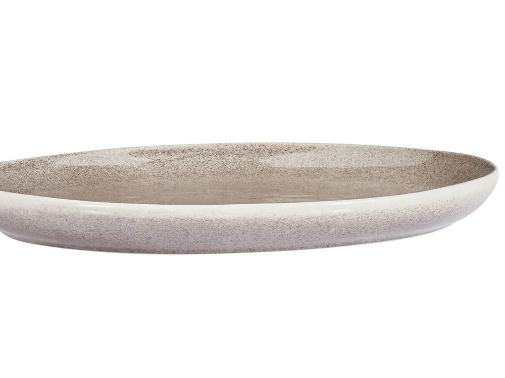 Set di 8 piatti piani COSTMARY Gres porcellanato Grigio_986588