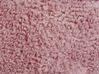 Rózsaszín szövet állatos puff 55 x 40 cm SHEEP_783641