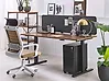 Desk Screen WALLY 180 x 40 cm Dark Grey