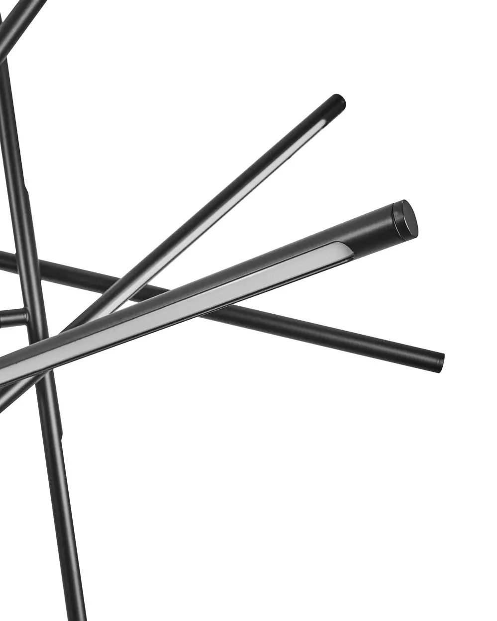 LED Pendant Lamp PALUN with Dimmer Metal Black_1032975