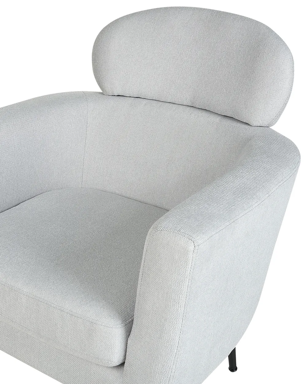 Armchair SOBY Fabric Light Grey_875215