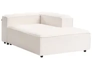 Left-Hand Chaise Longue ARDAL Boucle Off-White_908209