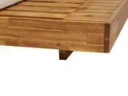 Sofa ogrodowa dla 3 osób MARETTIMO Certyfikowane drewno akacjowe Złamana biel_953714