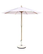 Parasol ogrodowy 270 cm TOSCANA Biały_1077804