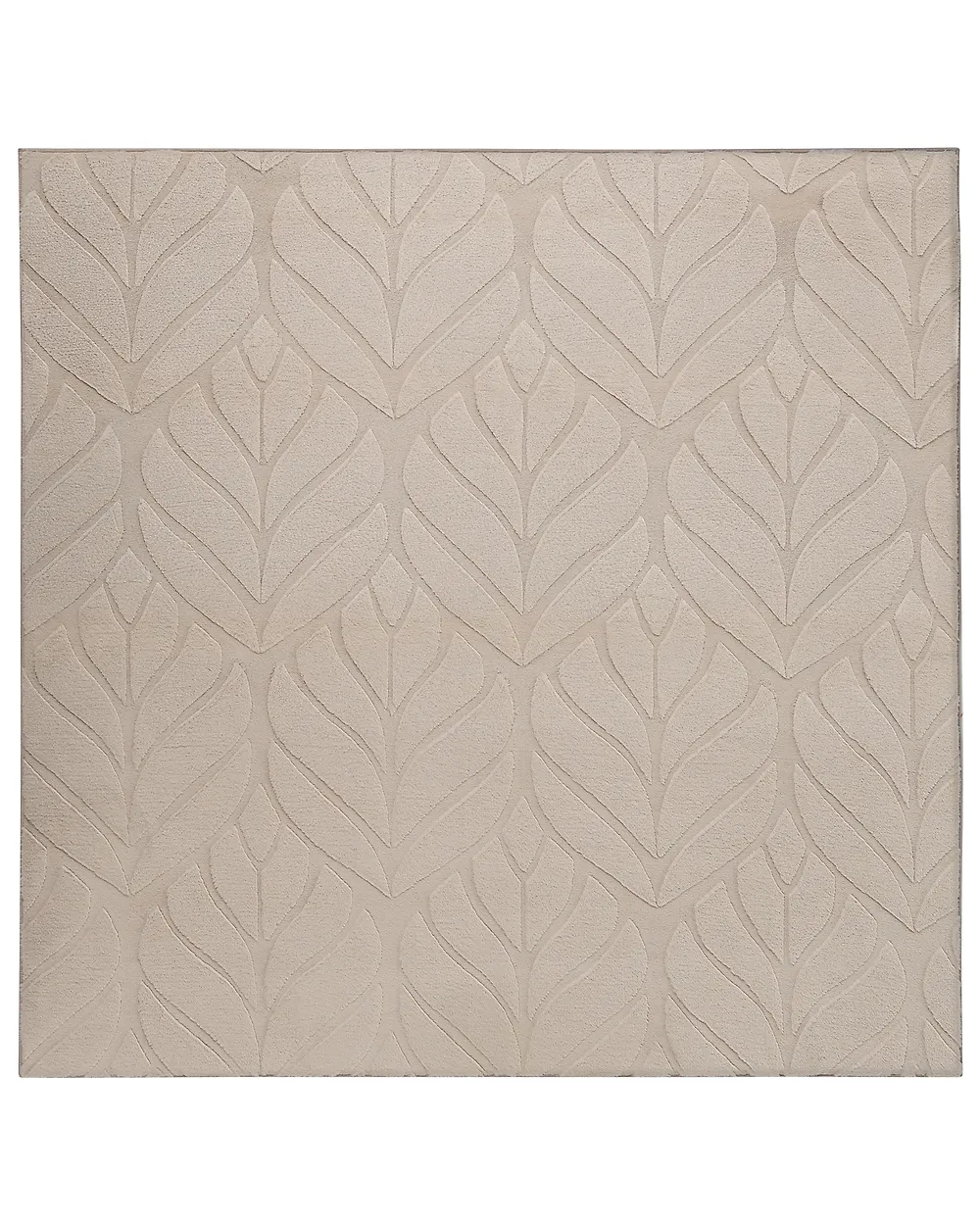 Kunstfellteppich MITCHELL Beige 160 x 160 cm