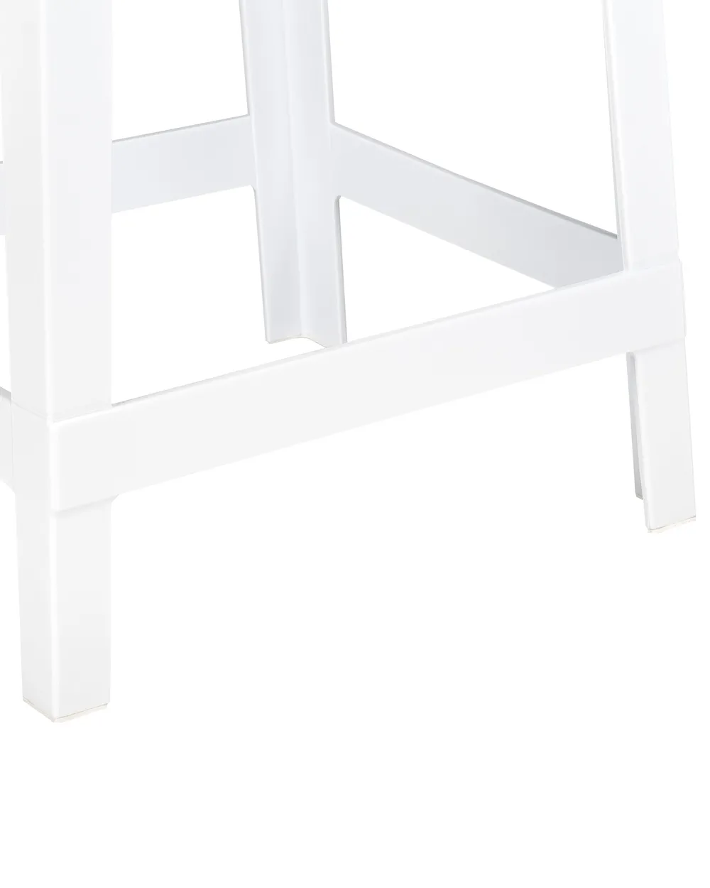 Set di 2 sedie alte WELLINGTON Bianco_884238