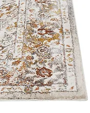 Tappeto VAYK Marrone Beige 80 x 150 cm_853608