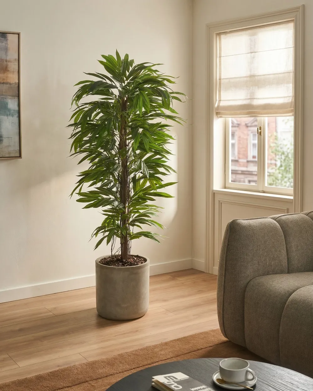 Sztuczna roślina LONGIFOLIA 155 cm Zielony