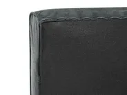 Sofa 2 Seater GAULA Velvet Grey_706278