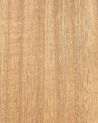 Wooden Folding 4 Panel Room Divider 170 x 163 cm Light Wood CERTOSA_874049