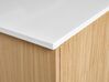 Bathroom Wall Mounted Cabinet 100 x 52 cm Light Wood BEXTI_934977