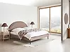 Bed Boucle MARGUT 160 x 200 cm (EU King Size) Taupe