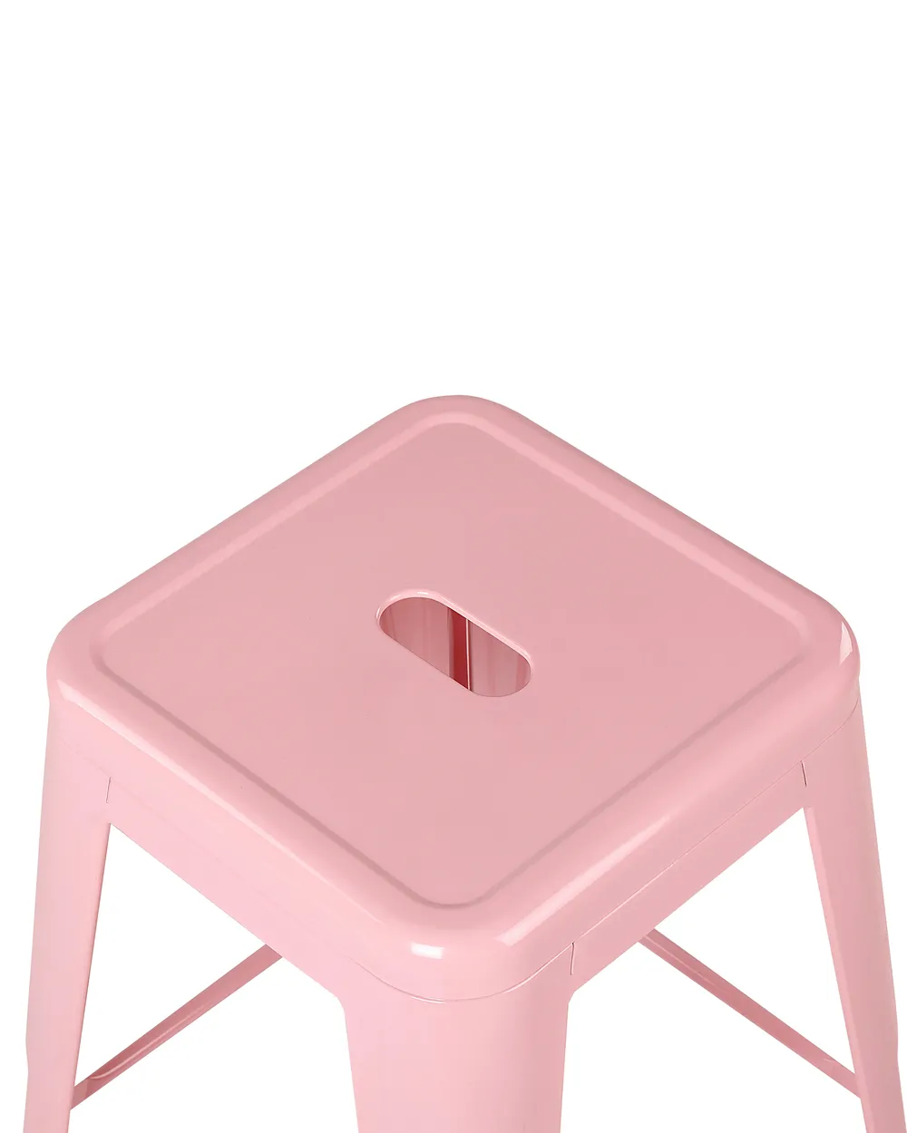 Set di 2 sgabelli da bar CABRILLO Metallo Rosa_828623